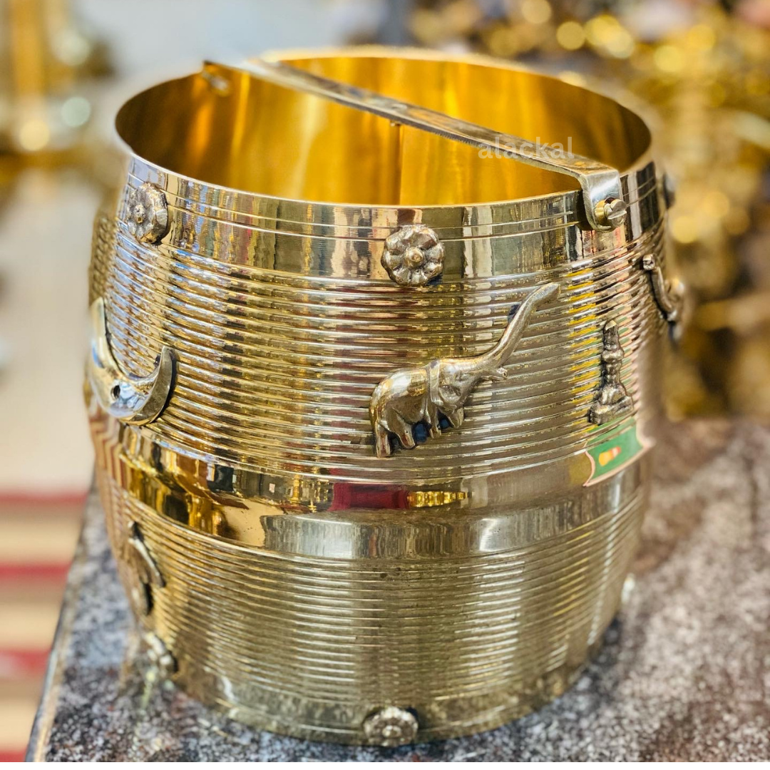 The Best Brass Kerala Traditional Nirapara for Temple Functions in Kerala