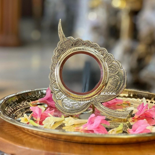 The Most Authentic Aranmula Kannadi for Vishukani from the Artisans at Alackal Bell Metals, Mannar, Kerala