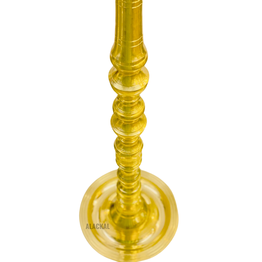 BRASS ANNAPAKSHI VILAKKU - PEACOCK HEADED OIL LAMP