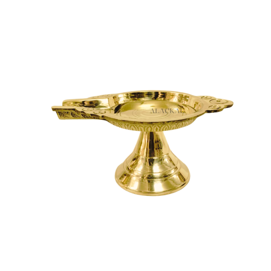 BRASS ABHISHAKA STAND | ABHISHAKA PATHRA