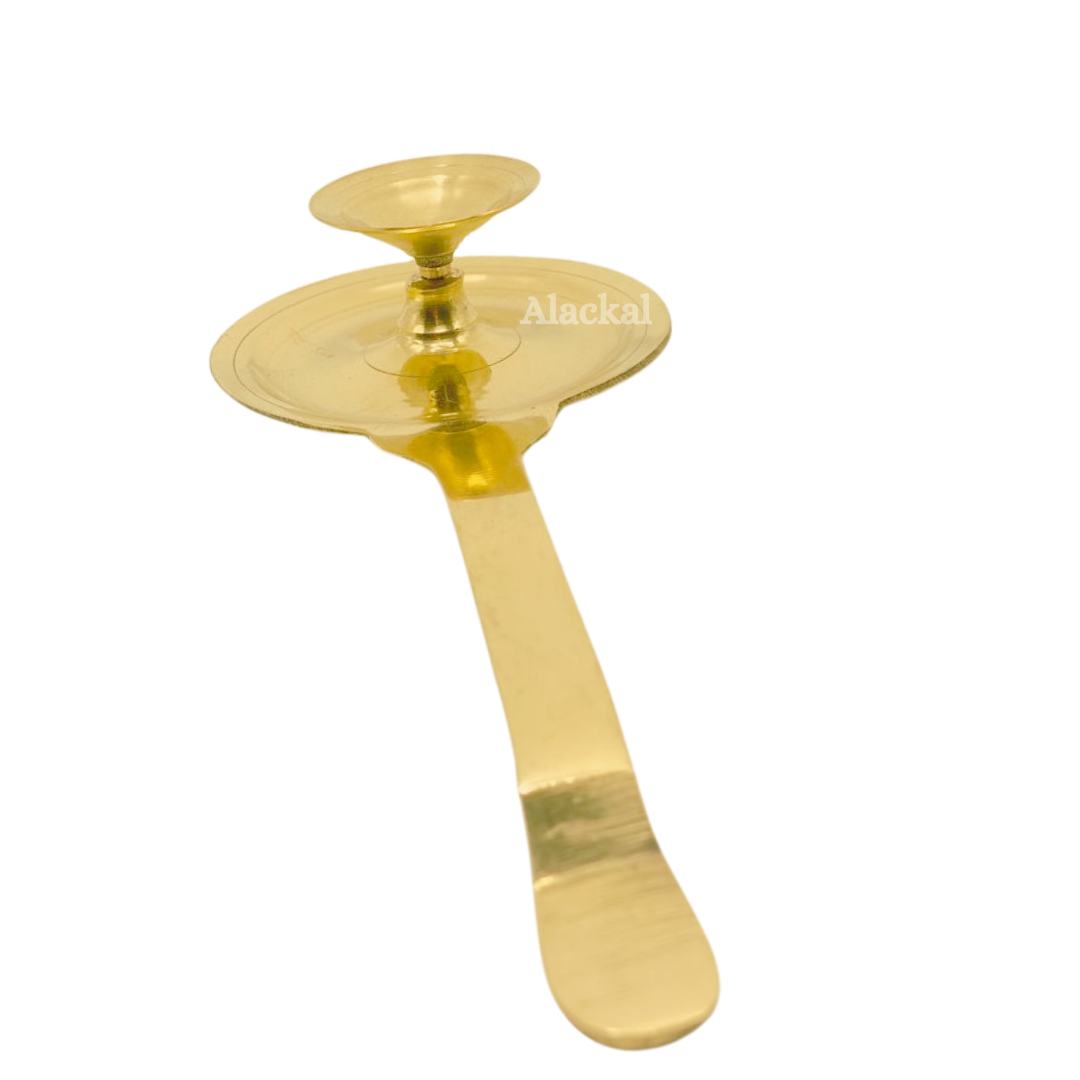 BRASS WEIGHTLESS CAMPHOR HOLDER