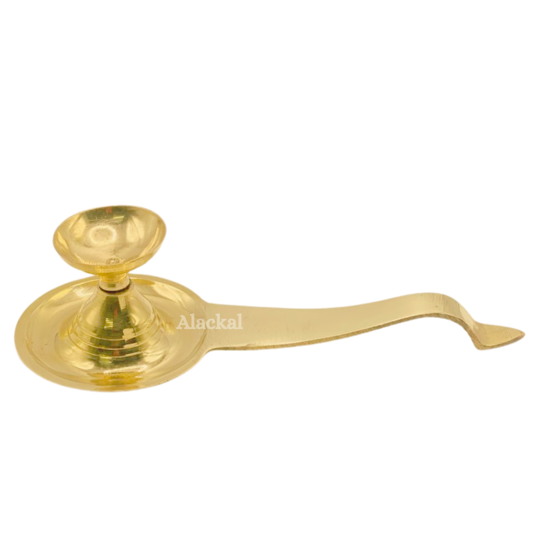 BRASS CAMPHOR HOLDER