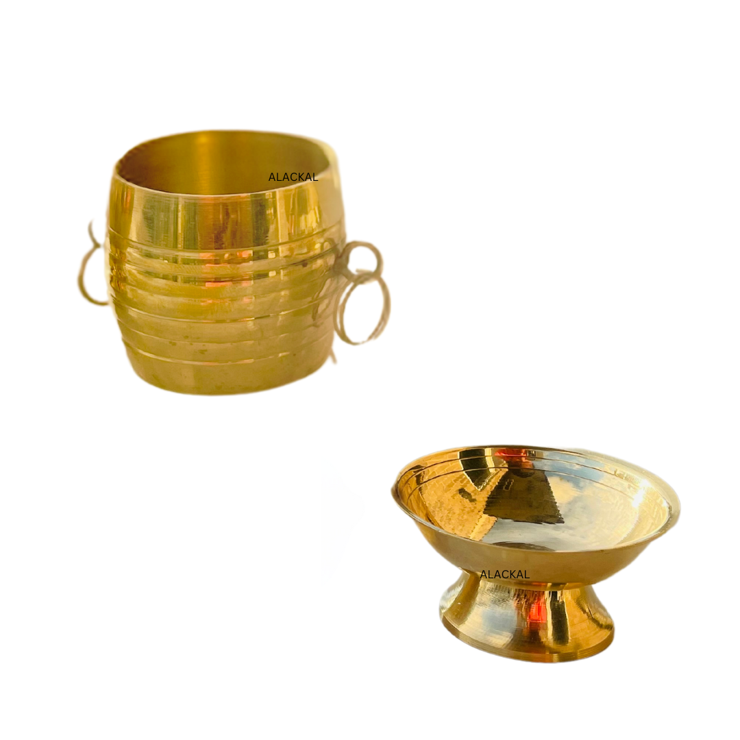 BRASS SMALL PARA AND SANDAL BOWL