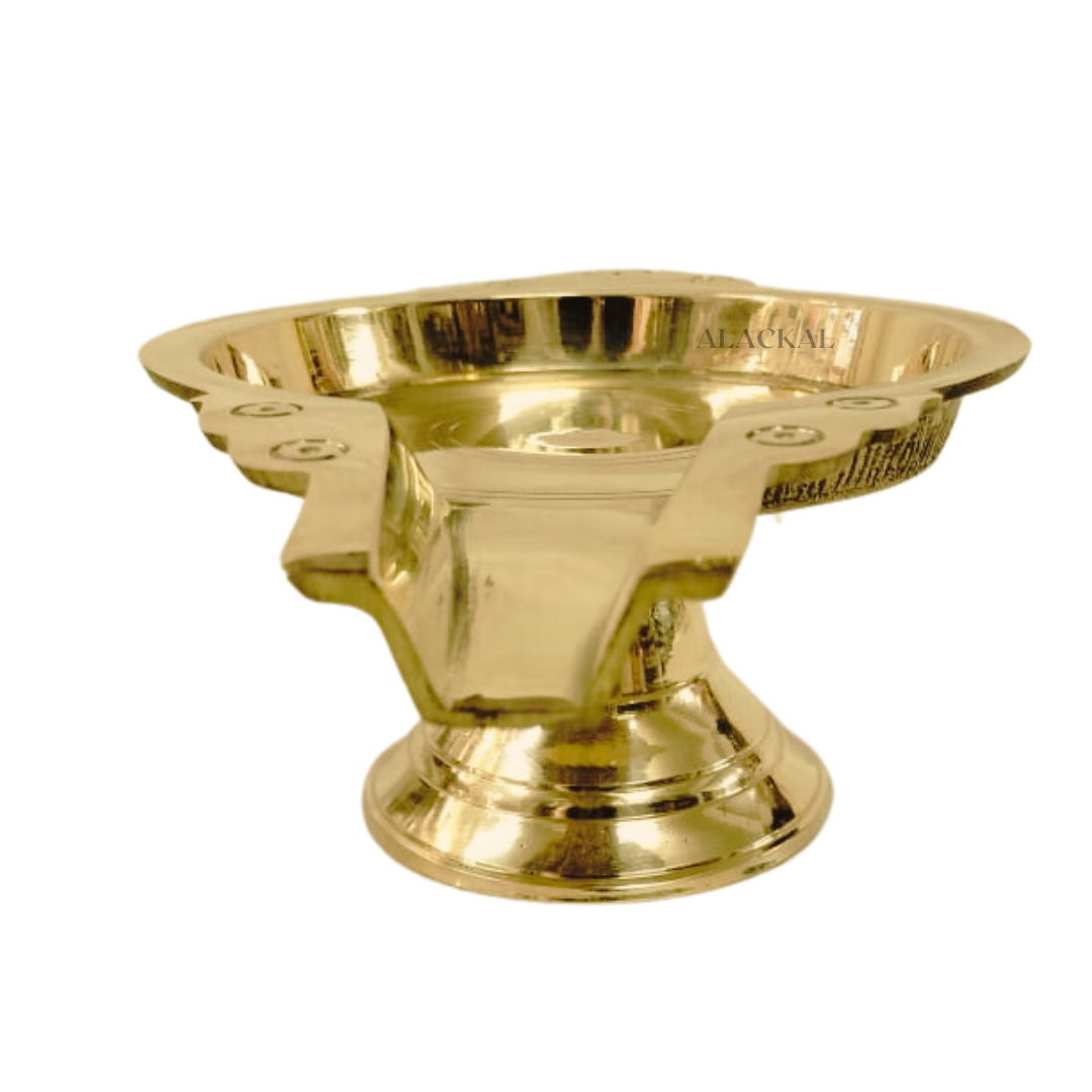 BRASS ABHISHAKA STAND | ABHISHAKA PATHRA