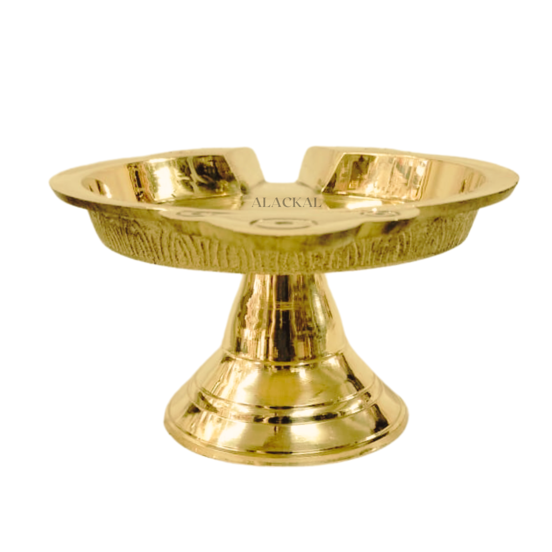 BRASS ABHISHAKA STAND | ABHISHAKA PATHRA