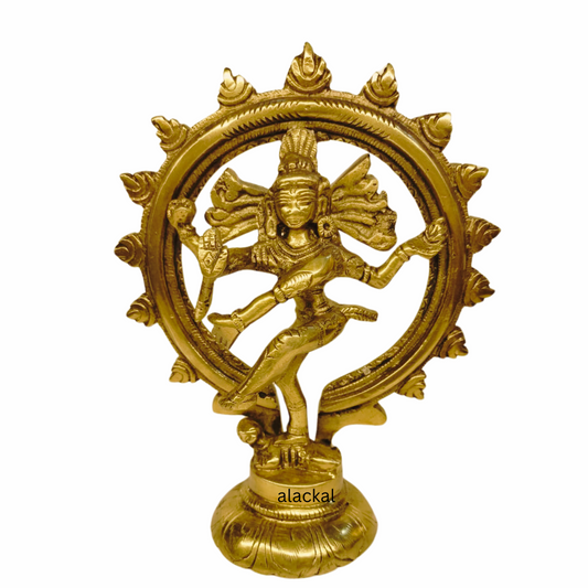 BRASS NATARAJA STATUE | NATARAJA VIGRAHAM