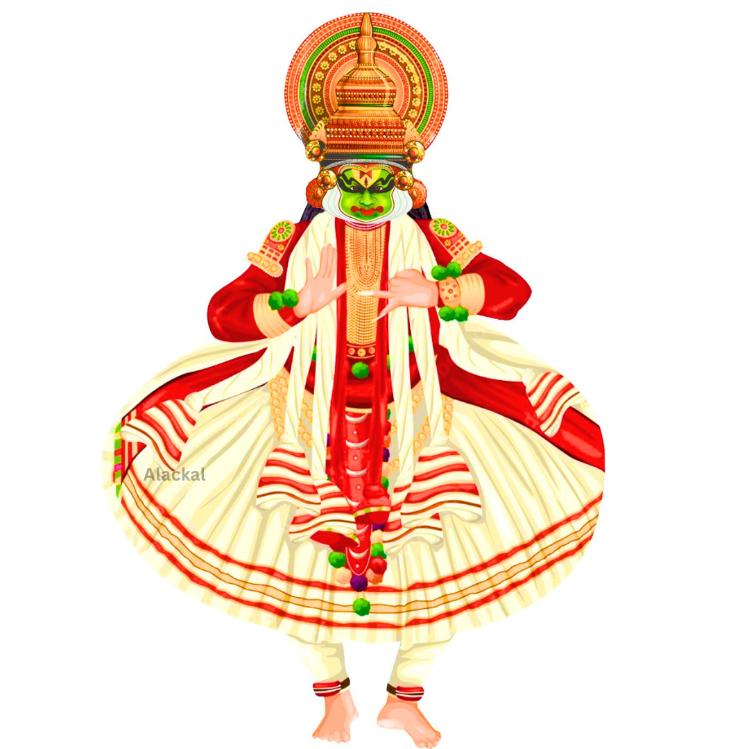 FRIDGE MAGNET - KATHAKALI FULL BODY