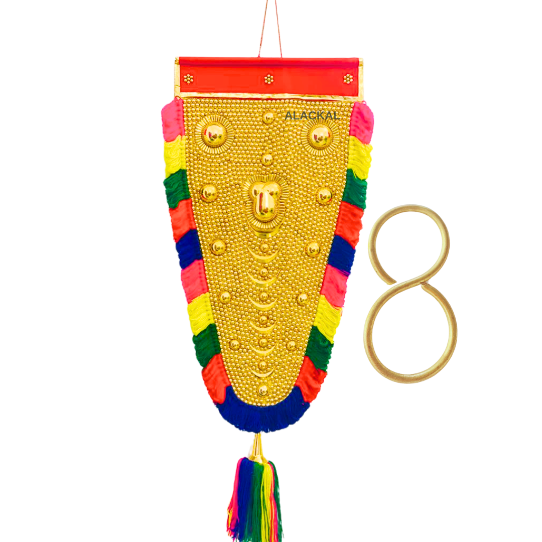 KERALA HANDCRAFTED NETTIPATTAM | WALL HANGING NETTIPATTOM WITH HOOKS