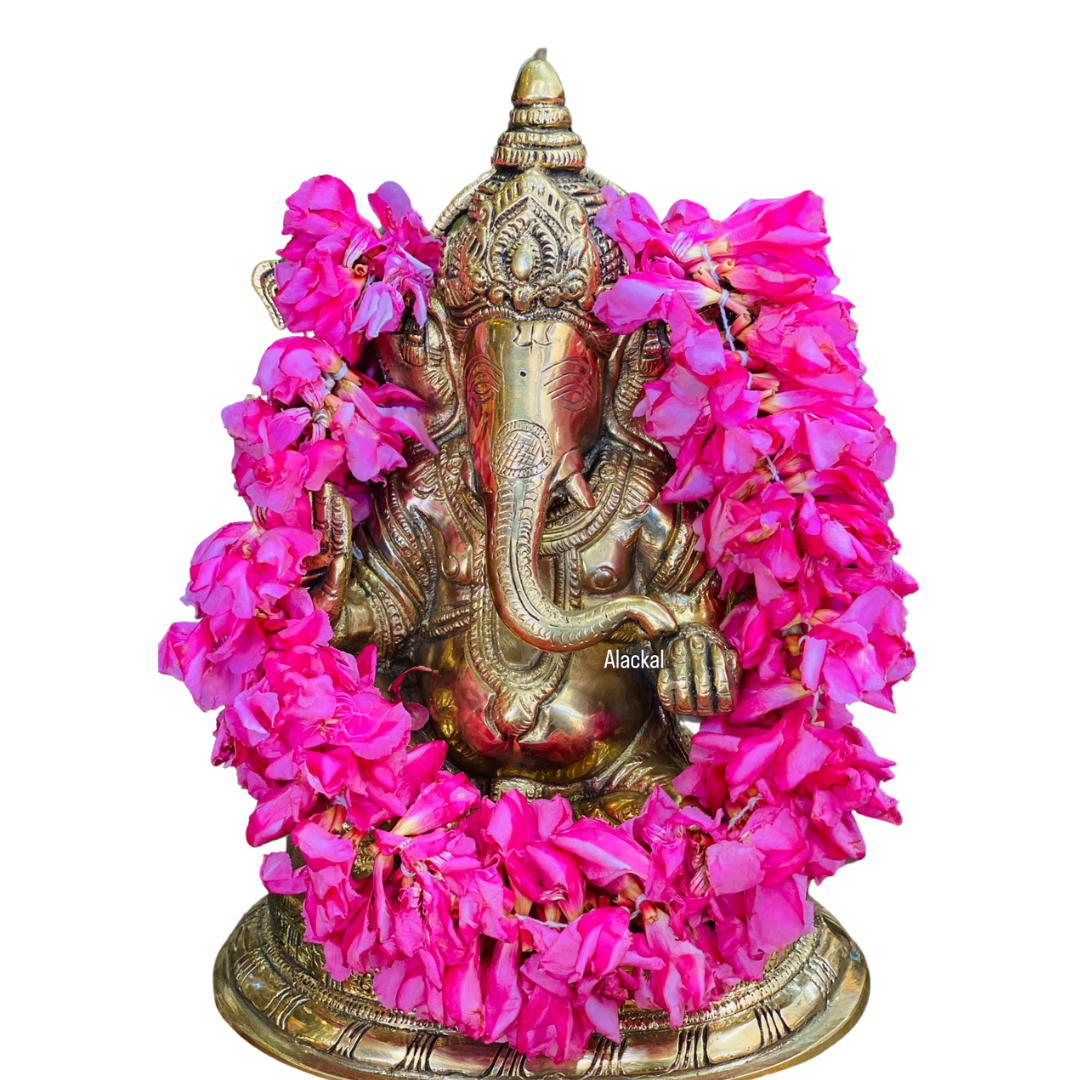 BRASS GANAPATHY STATUE / GANESHA IDOL