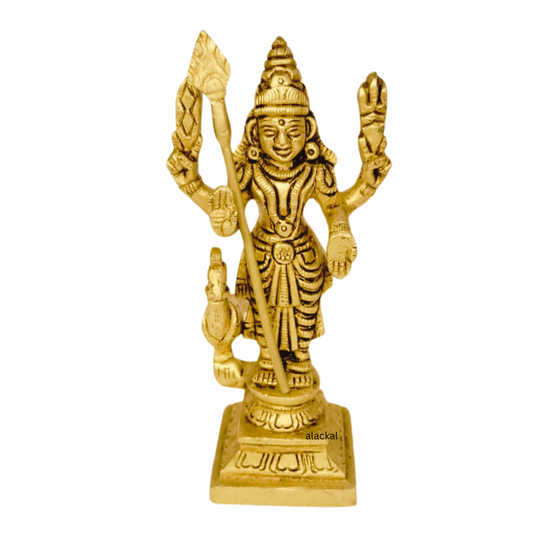 BRASS LORD MURUGAN IDOL