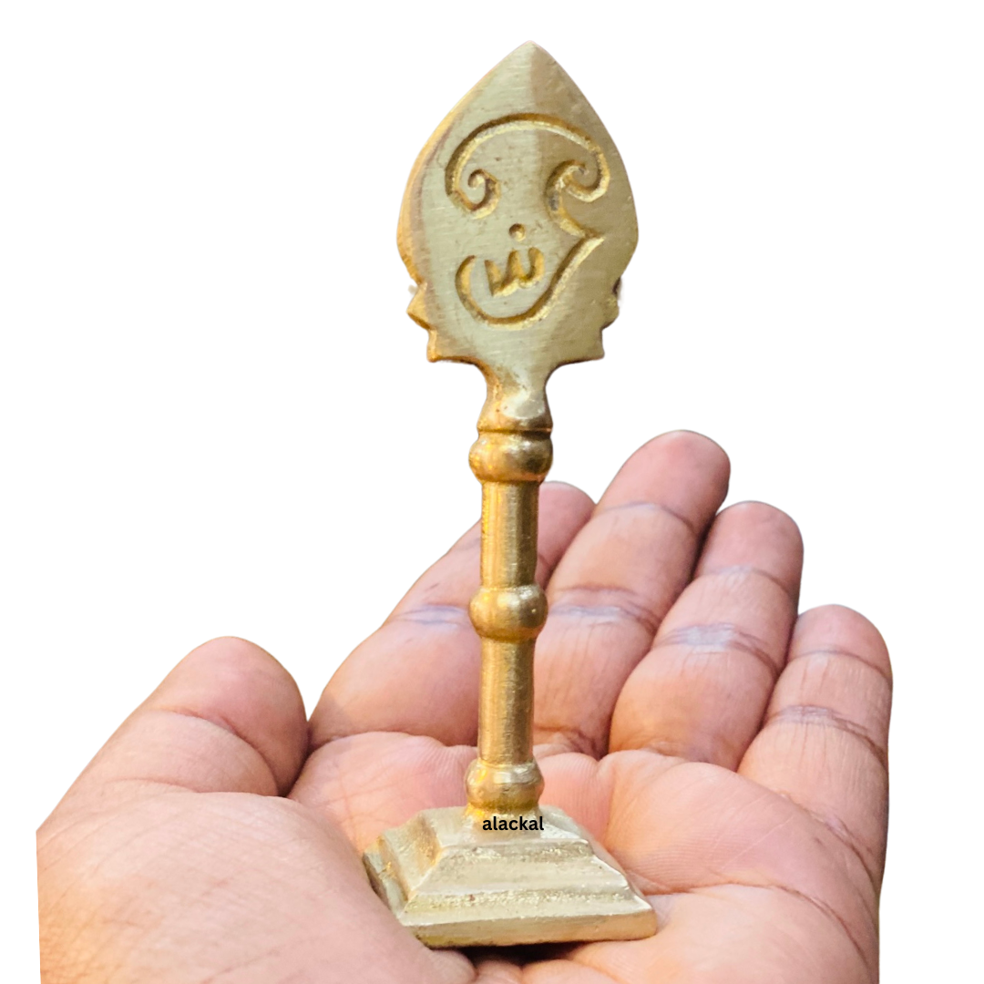 BRASS SMALL SIZE VEL FOR SKANDA SASHTI PUJA | SKANDASASHTI VRITAM