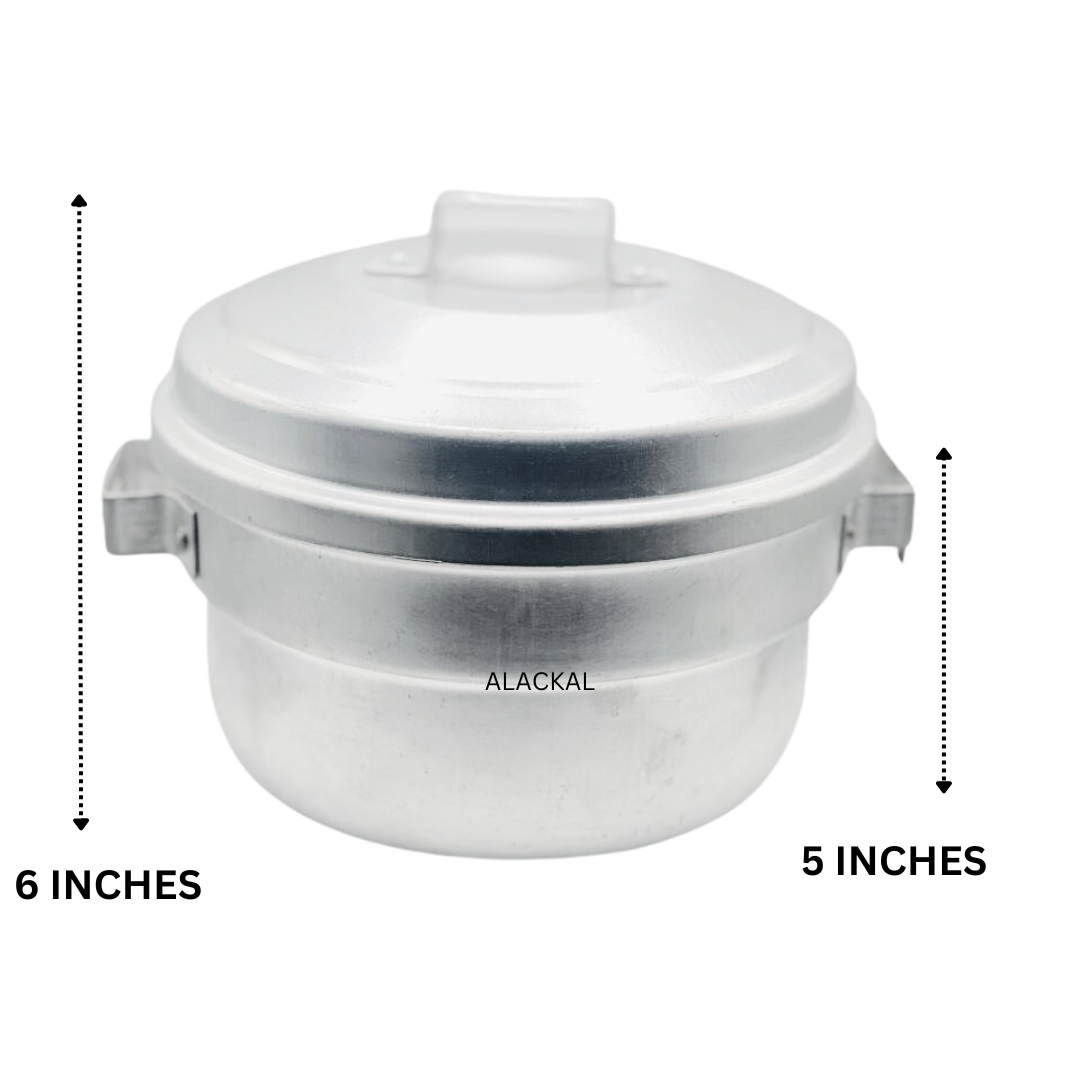 INDALIUM IDILI MAKER | HINDALIUM IDLI POT WITH STEAMER | 7 CAVITY