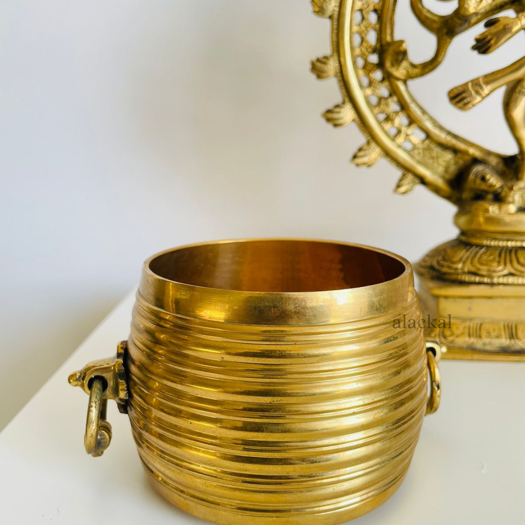 TRADITIONAL BRASS SOLID CHANGAZHI | MEASURING VESEL