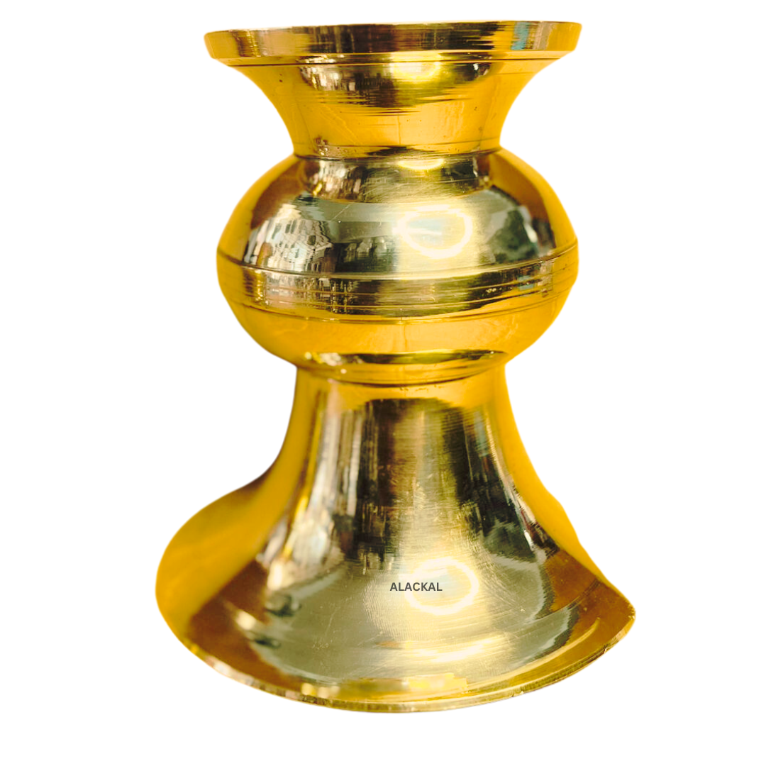 TRADITIONAL BRASS SPITTOON | KOLAMBI | TOBACCO DIPPING POT