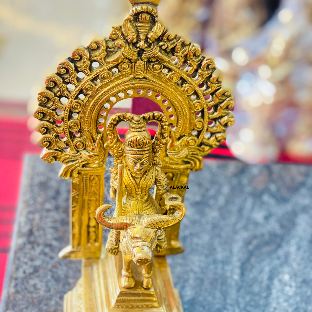 HANDMADE BRONZE VISHNUMAYA KUTTICHATAHN SWAMI VIGRAHAM | IDOL | VISHNUMAYASWAMY