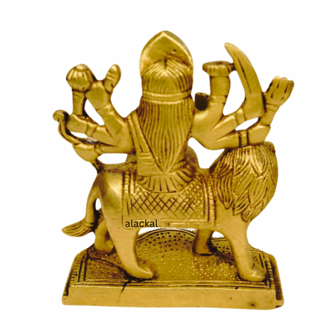 BRASS DURGA DEVI IDOL