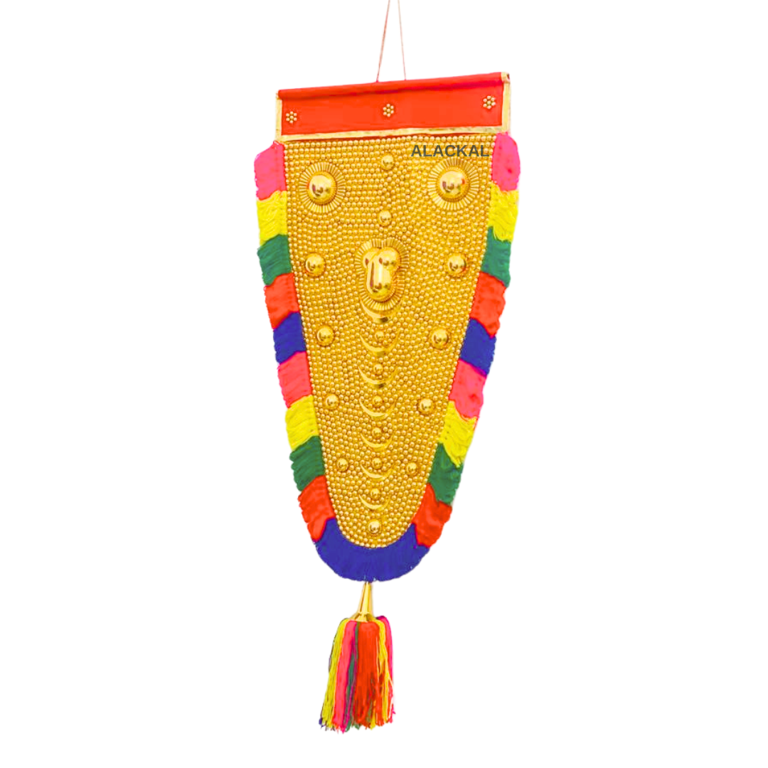 KERALA HANDCRAFTED NETTIPATTAM | WALL HANGING NETTIPATTOM WITH HOOKS