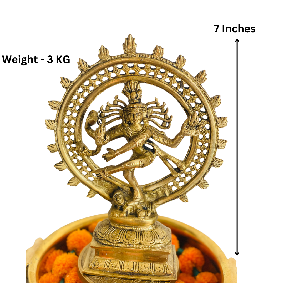 BRASS NATARAJA IDOL