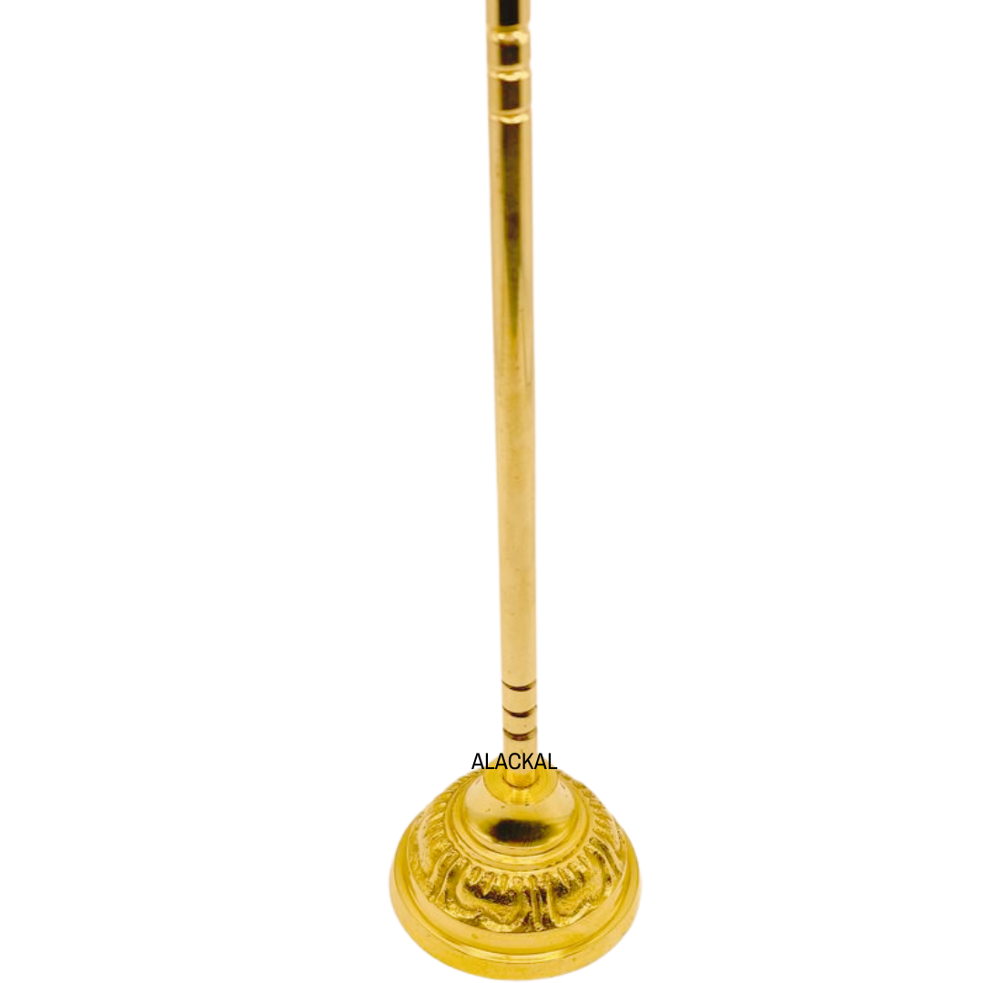 LORD MURUGAN BRASS VEL WITH STAND