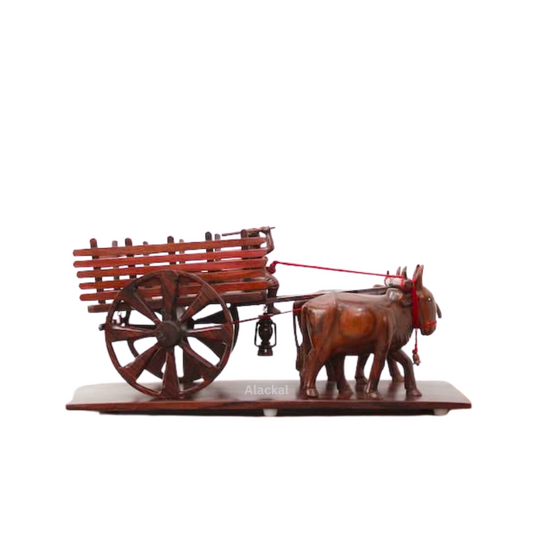 WOODEN BULLOCK CART