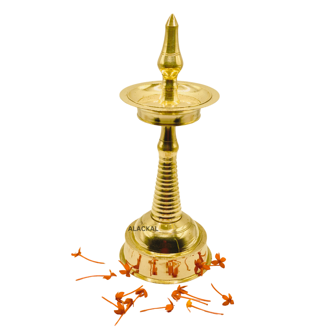 BRASS LIGHTWEIGHT LAMP | OIL LAMP | NILAVILAKKU