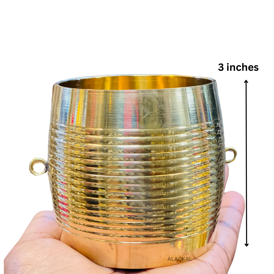 BRASS NIRAPARA ( SMALL PARA ) | SHOWPIECE | RETURN GIFT