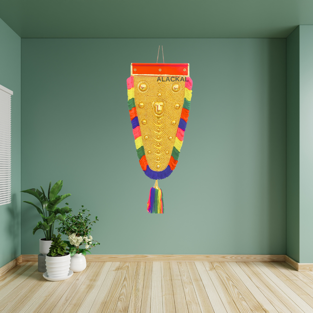 KERALA HANDCRAFTED NETTIPATTAM | WALL HANGING NETTIPATTOM WITH HOOKS