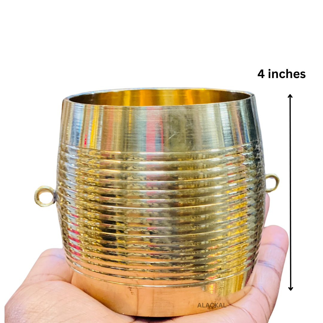 BRASS NIRAPARA ( SMALL PARA ) | SHOWPIECE | RETURN GIFT