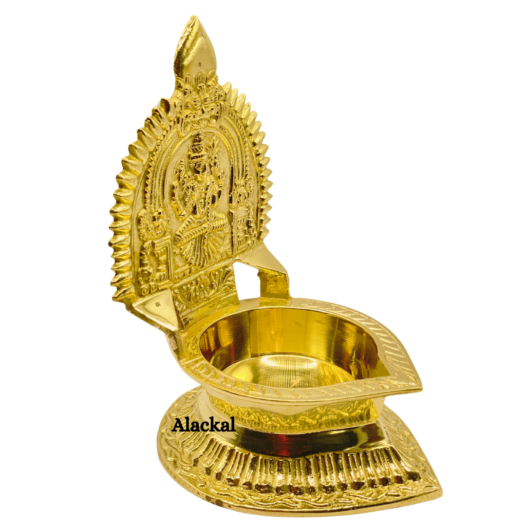 BRASS KAMAKSHI AMMAN LAMP | KAMATCHI VILAKKU