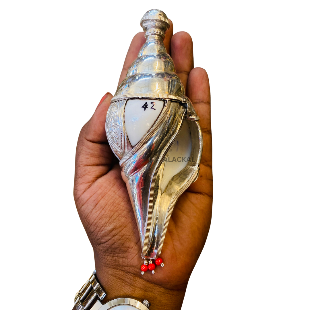 PURE SILVER SHANKH / CONCH