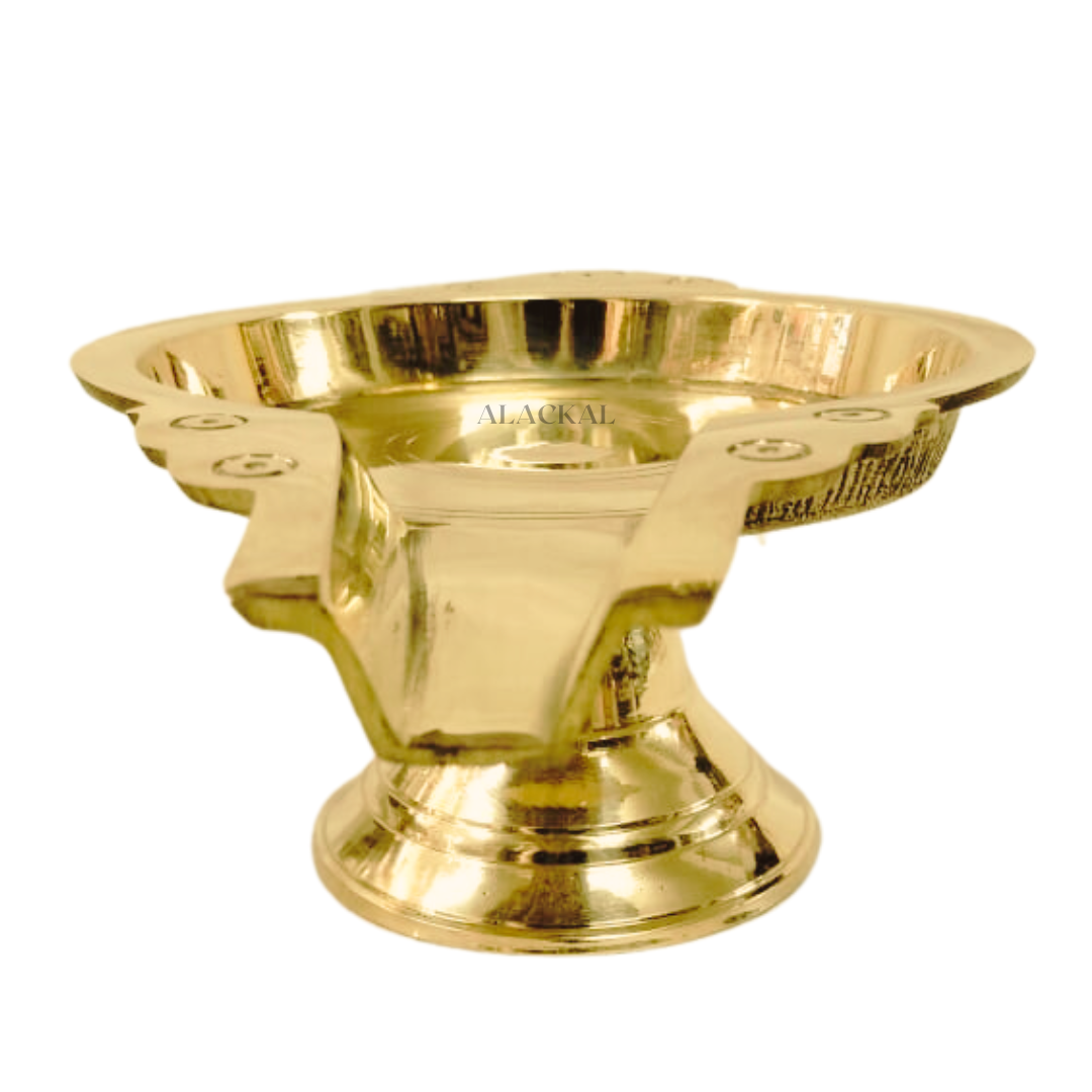 BRASS ABHISHAKA STAND | ABHISHAKA PATHRA