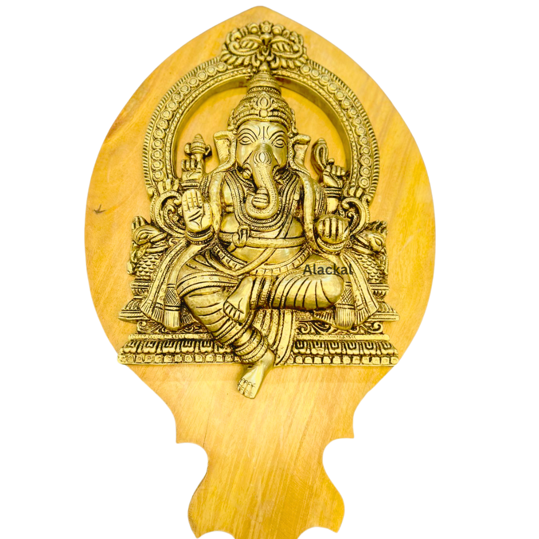 BRASS LORD GANESHA