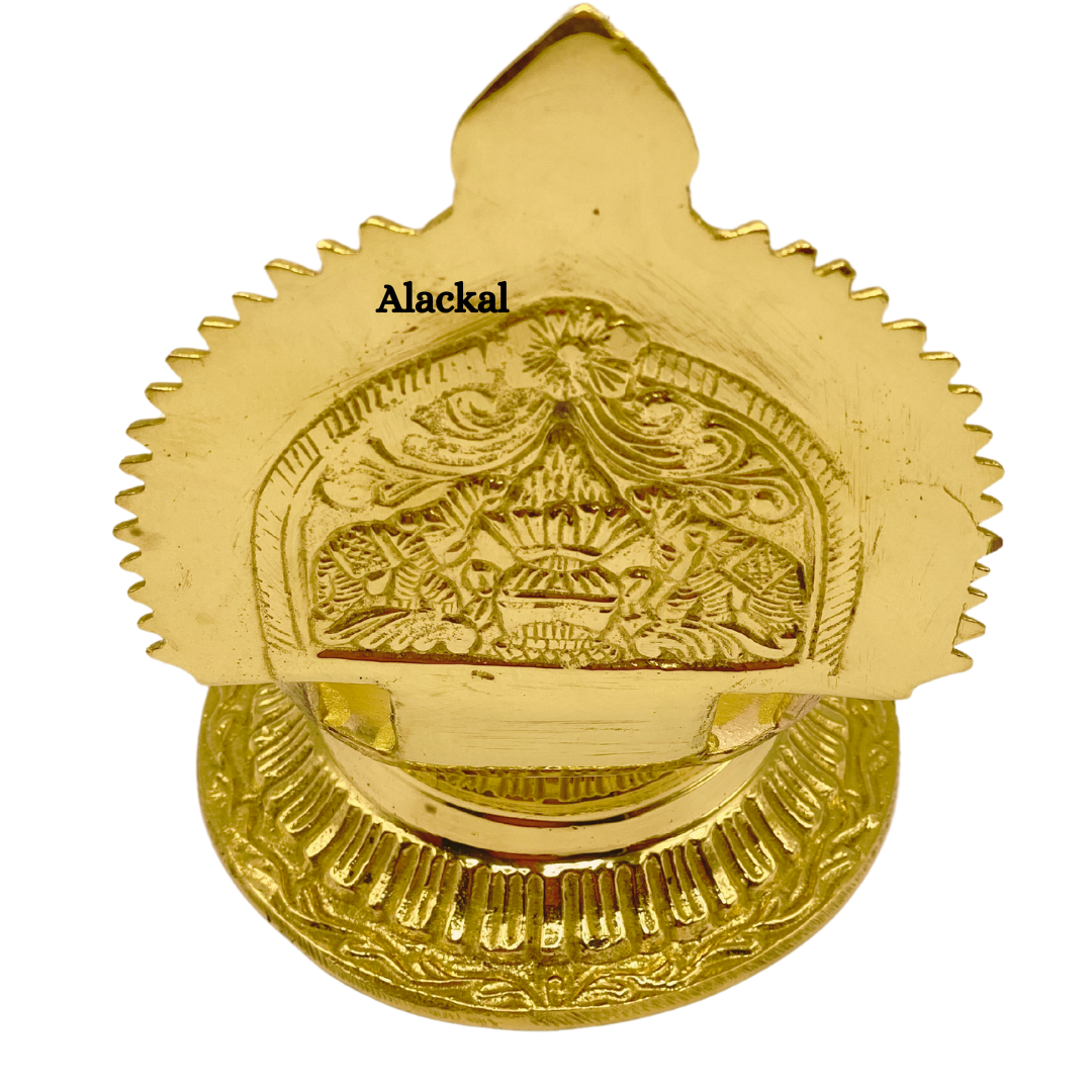 BRASS KAMAKSHI AMMAN LAMP | KAMATCHI VILAKKU