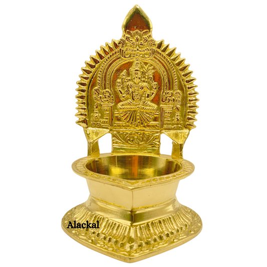 BRASS KAMAKSHI AMMAN LAMP | KAMATCHI VILAKKU