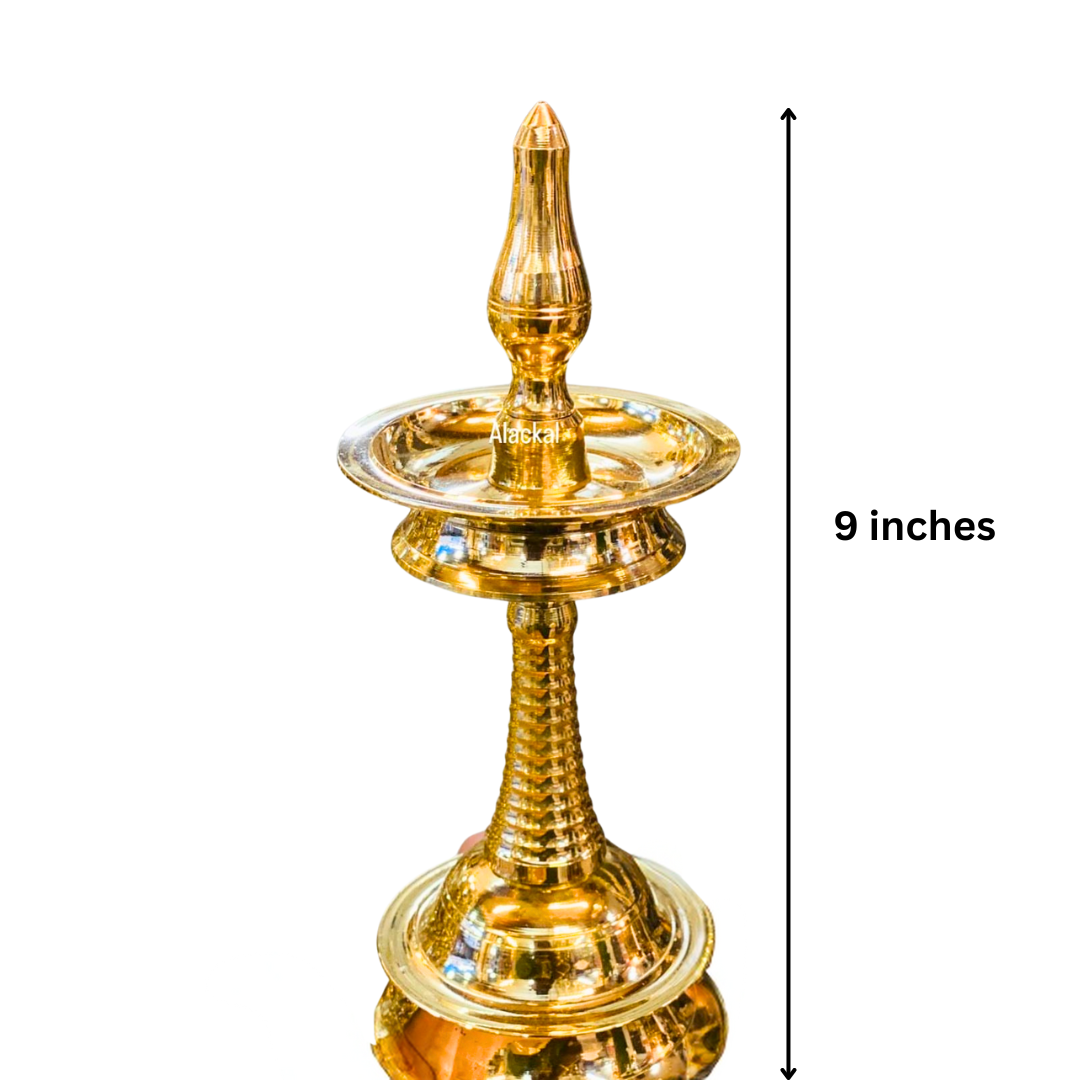 BRASS LIGHTWEIGHT OIL LAMPS | NILAVILAKKU