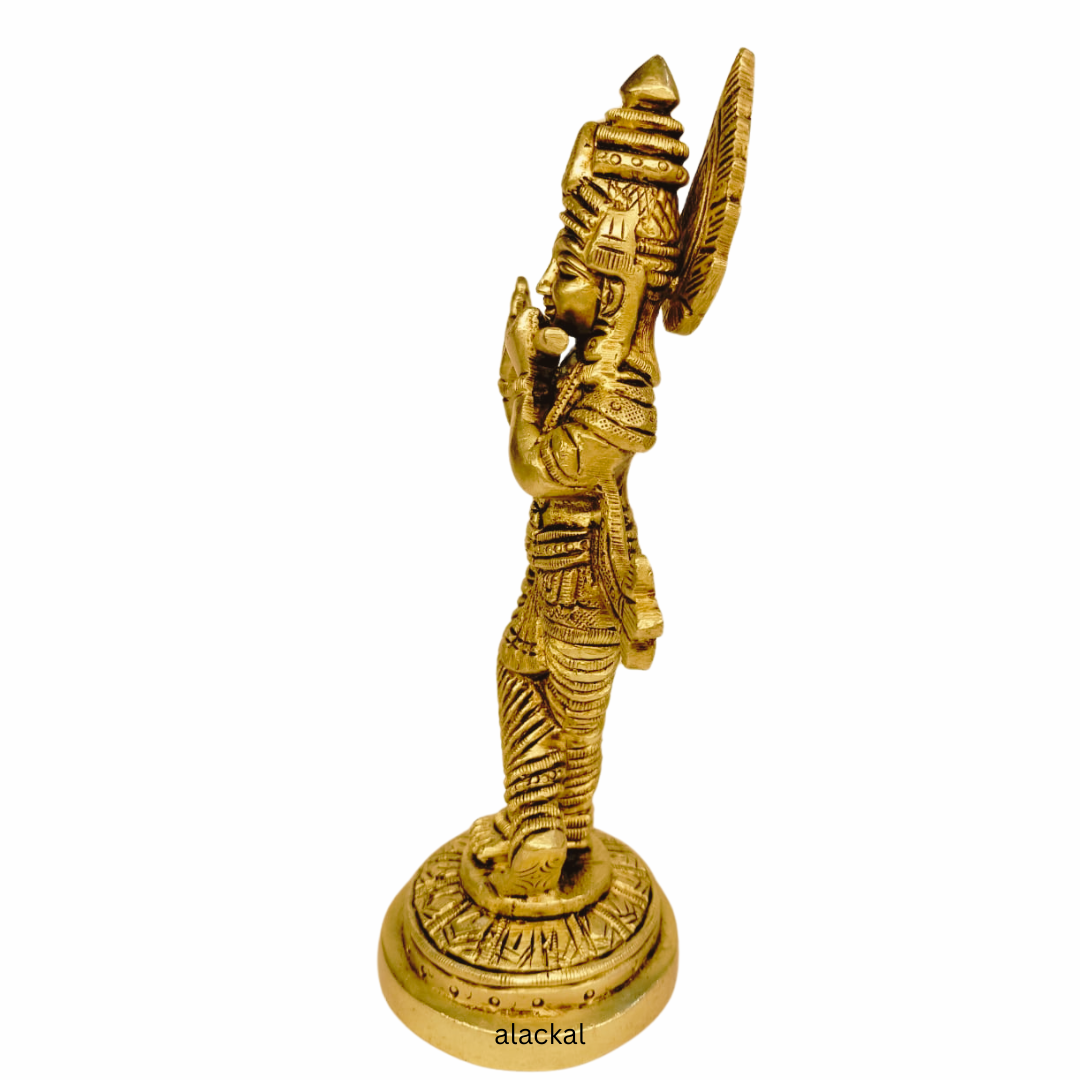 BRASS KRISHNA IDOL ( SMALL )