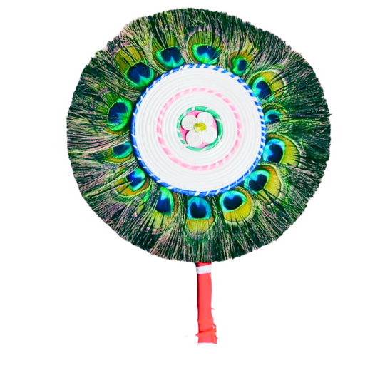 AALAVATTAM ( PEACOCK FEATHER FAN )